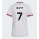 Liverpool Florian Wirtz #7 Replike Gostujuci Dres za Ženska 2026-27 Kratak Rukav